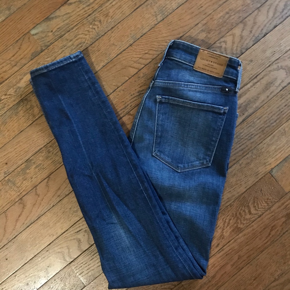 High rise Lucky Brand Medium Wash jeans - Picture 2 of 7
